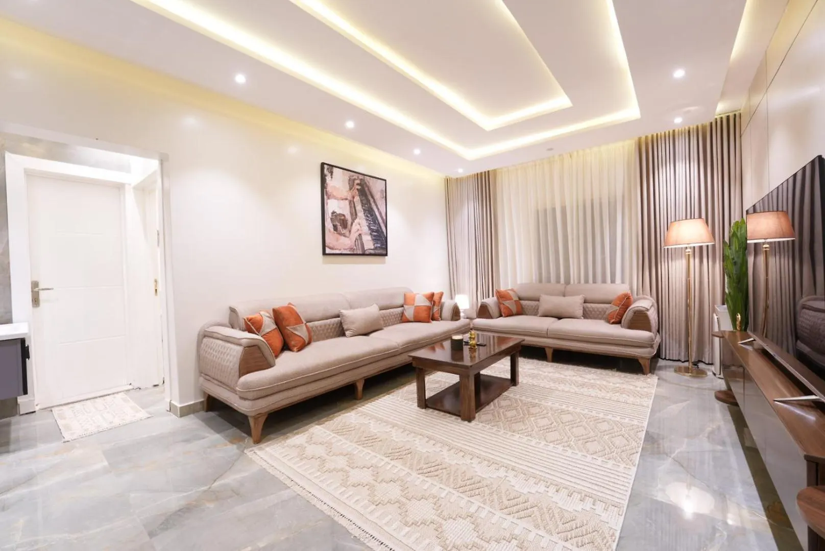 شقة بتصميم انيق بحي العقيق Riyadh 0*,  Saudi Arabia
